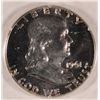 Image 2 : 1961 FRANKLIN HALF DOLLAR BLANCHARD PR 65