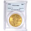 Image 1 : 1924 $20.00 St. GAUDENS GOLD, PCGS MS-63  A NICE BETTER GRADE GOLD PIECE