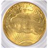 Image 3 : 1924 $20.00 St. GAUDENS GOLD, PCGS MS-63  A NICE BETTER GRADE GOLD PIECE