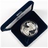 Image 2 : 1995 PROOF AMERICAN SILVER EAGLE, COIN AND VELVET BOX