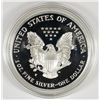 Image 4 : 1995 PROOF AMERICAN SILVER EAGLE, COIN AND VELVET BOX