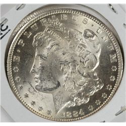 1884 CC MORGAN SILVER DOLLAR MS62