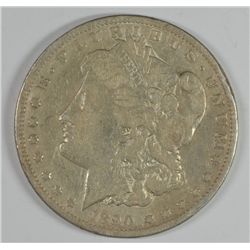 1890 CC MORGAN SILVER DOLLAR FINE