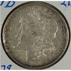 1878 7TF MORGAN DOLLAR REV of 79 AU