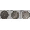 Image 1 : 3-MORGAN DOLLARS 1887, 1887-O & 1904
