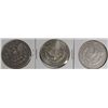 Image 2 : 3-MORGAN DOLLARS 1887, 1887-O & 1904