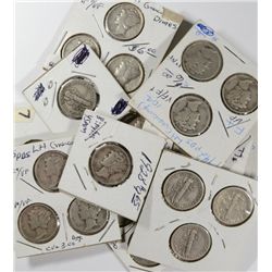 MERCURY DIME P, D & S SETS