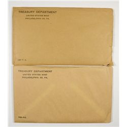 1957 & 1958 PROOF SETS