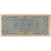 Image 2 : 1864 $5 CONFEDERATE STATES OF AMERICA CU