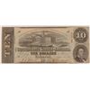 Image 1 : 1863 $10 CONFEDERATE STATES OF AMERICA VF