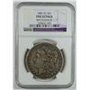 Image 1 : 1889-CC MORGAN DOLLAR NGC-FINE DETAIL (RIM BUMPS)