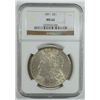 Image 1 : 1891 MORGAN DOLLAR NGC MS62