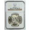 Image 1 : 1925 PEACE DOLLAR NGC MS65