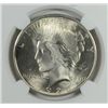 Image 2 : 1925 PEACE DOLLAR NGC MS65