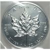 Image 1 : 1990 1 OZT .9999 FS CANADA MAPLE LEAF