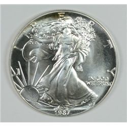 1987 SILVER AMERICAN EAGLE