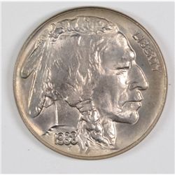 1938-D BUFFALO NICKEL, MS-66