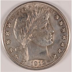 1912 BARBER HALF DOLLAR ORIGINAL MS63