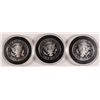 Image 2 : ( 3 ) PIECES 2001-S SILVER PROOF KENNEDY HALF DOLLARS ALL PROTECTED IN CAPSULES