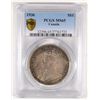 Image 1 : 1936 CANADA SILVER DOLLAR PCGS MS65 COLOR, VERY RARE IN THIS GRADE!