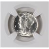 Image 2 : 1945 MERCURY DIME, NGC MS-65