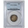 Image 1 : 1875 S TWENTY CENT PCGS MS 64 SUPER!