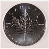 Image 1 : 2013 BU CANADIAN MAPLE LEAF, ONE OUNCE .9999 SILVER