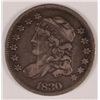 Image 1 : 1830 BUST HALF DIME VF/XF