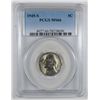 Image 1 : 1945-S JEFFERSON NICKEL, PCGS MS-66  SUPERB