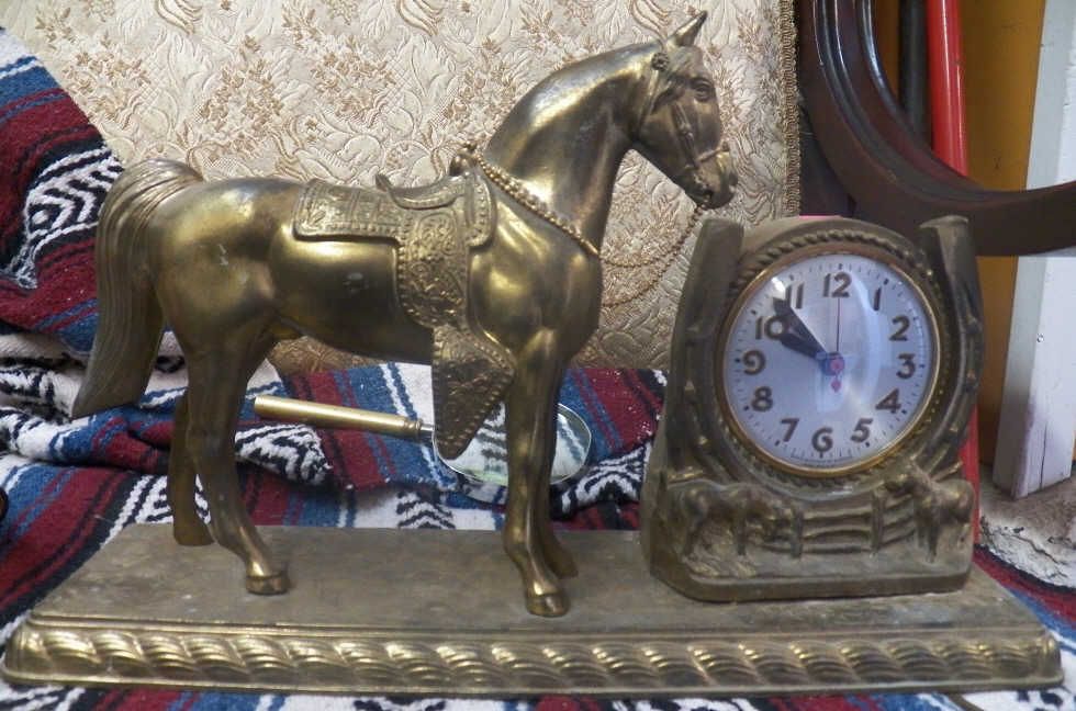 1950's Vintage Sessions Horse Clock