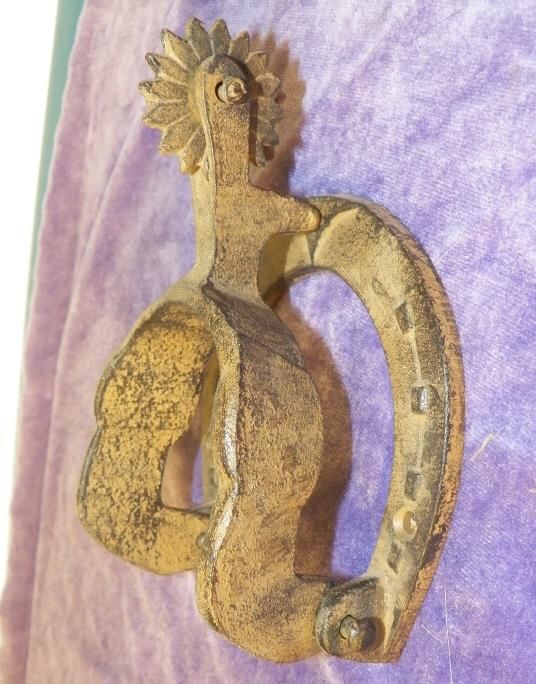 Spur & Horseshoe Door Knocker