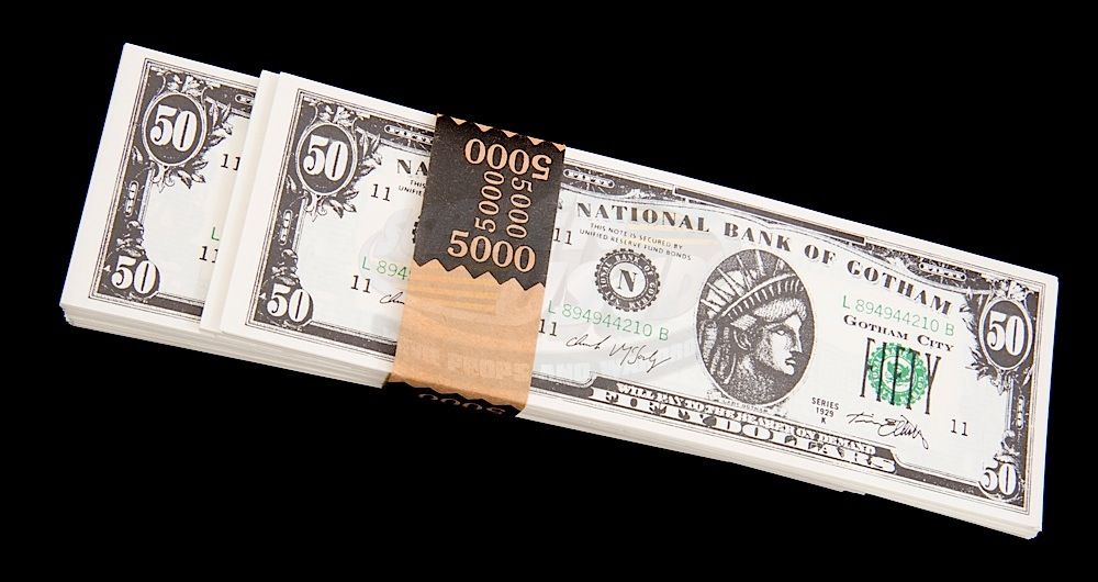 NEW! Lot of 6 Batman Forever Party Favors 80 Batman Bills Money 240 Total Bills