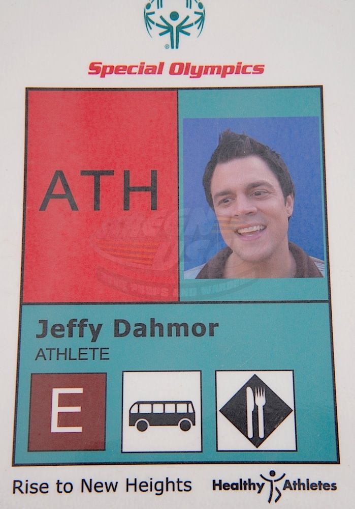 Jeffy Ringer Ringer, The - Jeffy's ID Badge & Special Olympics Medals (Johnny Knoxville)