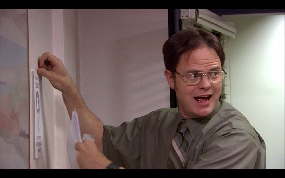 The Office TV Pervert Flyer