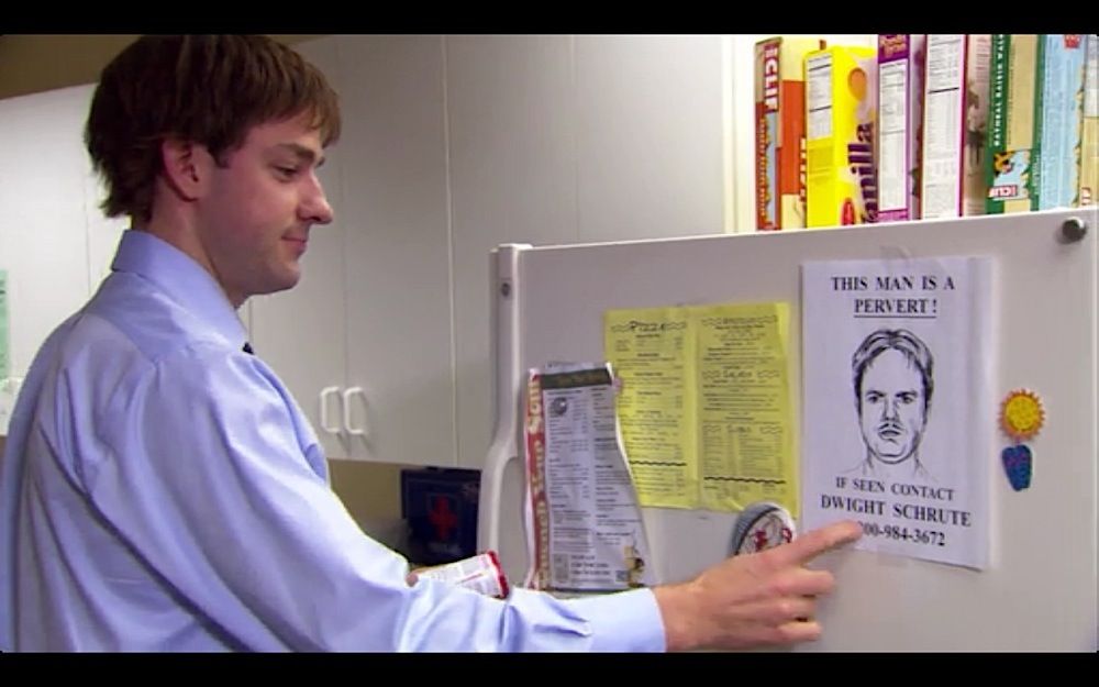 The Office TV Pervert Flyer