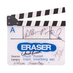 Eraser - Autographed Clapper Board
