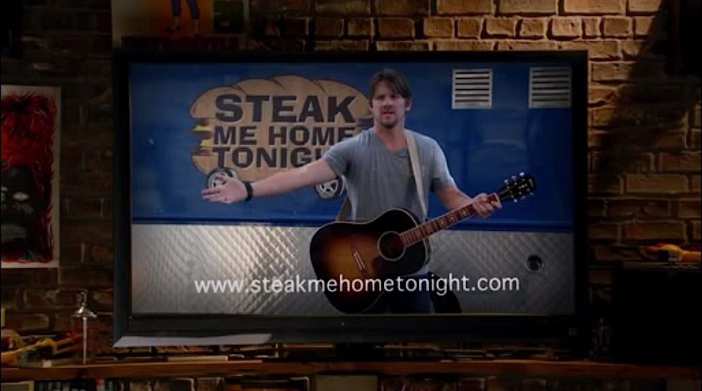 Happy Endings (TV) Dave Rose's "Steak Me Home Tonight" Shirt
