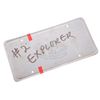 Image 2 : Jurassic Park - Ford Explorer License Plate #05