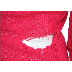 open lace back dress Nana Jacqueline Women's Simone Velvet Dress - Red