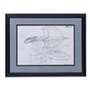 Image 2 : Star Trek: The Next Generation (TV) - Original Romulan Warbird & USS Enterprise Concept Art (Andrew 