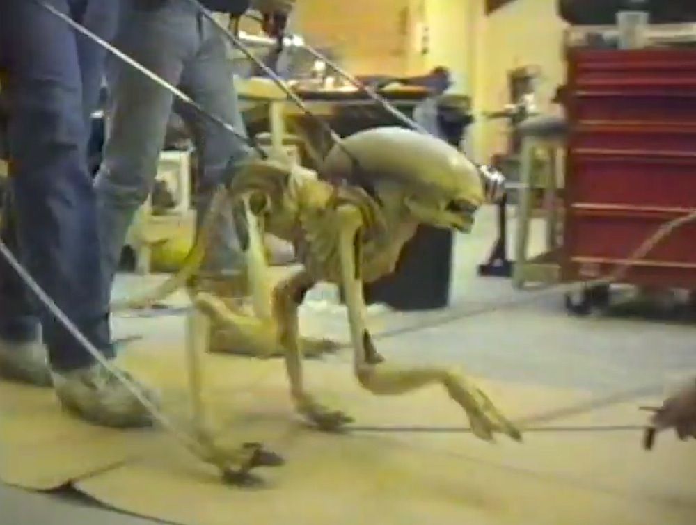 Alien 3's Adolescent Runner Puppets