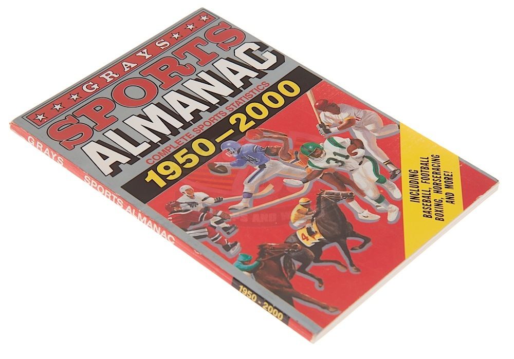 Back To The Future 2 Grays Sports Almanac
