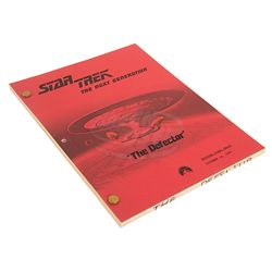 Star Trek: The Next Generation (TV) - "The Defector" Production Script