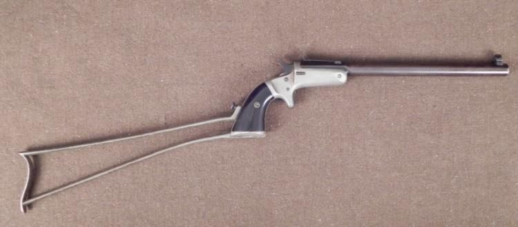 J. Stevens Bicycle Rifle Antique 22 Caliber Gun