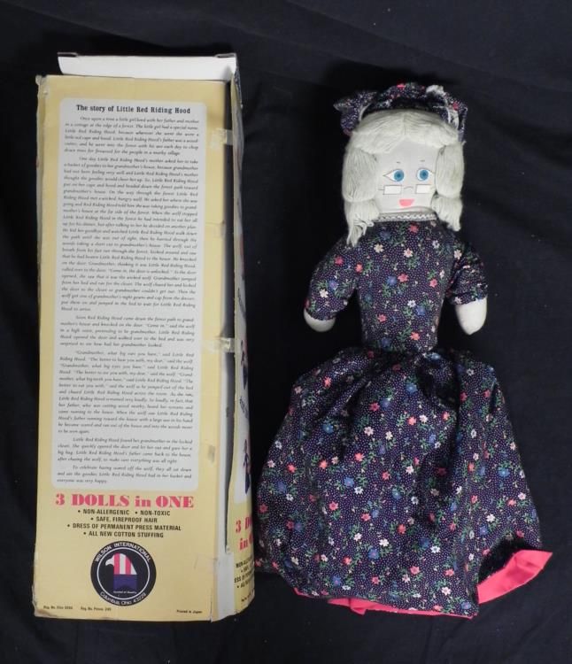 little red riding hood flip doll