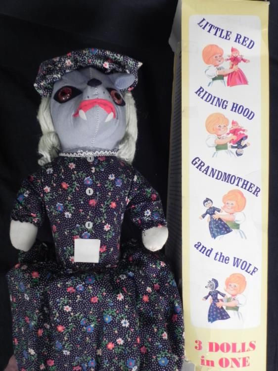 little red riding hood flip doll