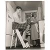 Image 1 : Jacqueline Kennedy Learning Domestic Skills from Mattie Penn