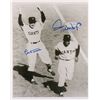 Willie Mays and Leo Durocher