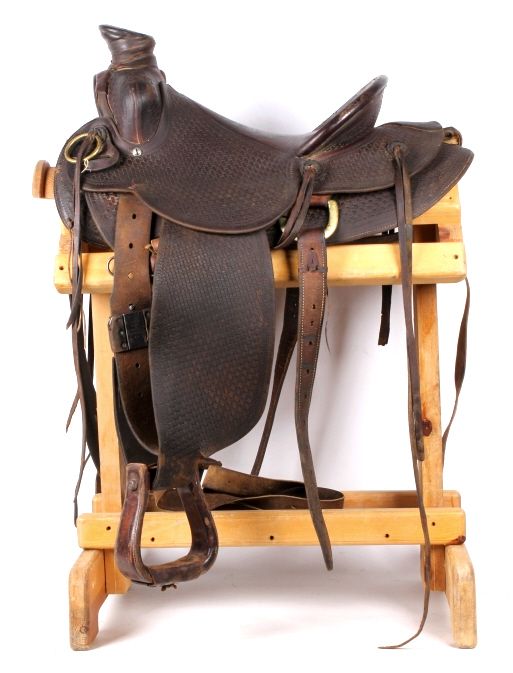 1920's J. M. Capriola Saddle Garcia's Apprentice