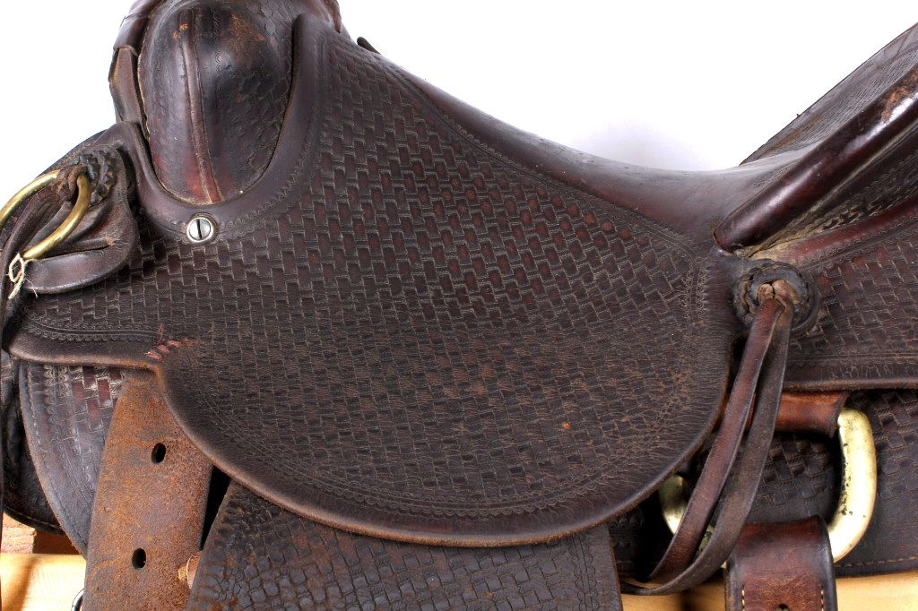 1920's J. M. Capriola Saddle Garcia's Apprentice